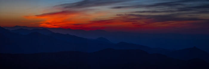 Dawn at Bird Spring Canyon