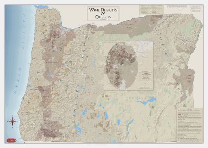 Vinmaps Wine Regions of Oregon