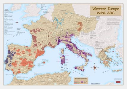 Vinmaps Western Europe Wine Arc