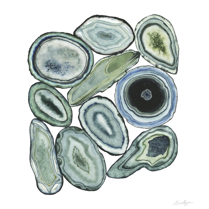 123482FN Stacked Agate I