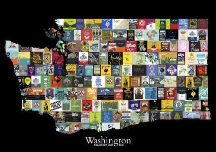 Washinton with Black Background