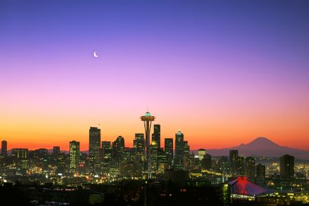 Seattle at dawn