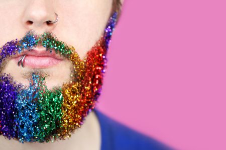 rainbow beard