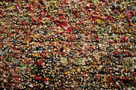 Seattle gum wall