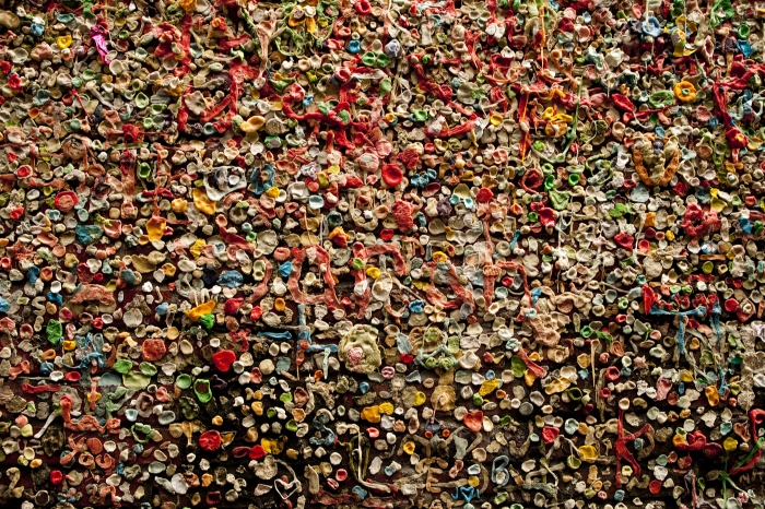 Seattle gum wall