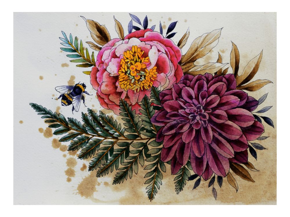 darker dahliah 2 bee