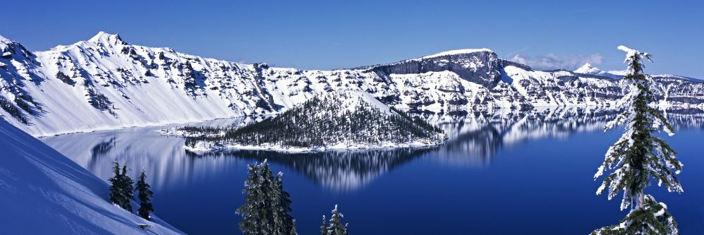 Crater Lake Winter