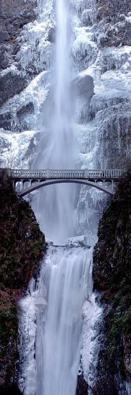 Multnomah Falls Winter
