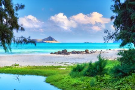 Bellows Field Beach Park - Oahu, Hawaii