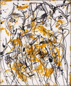 Abstract Figurative Painting