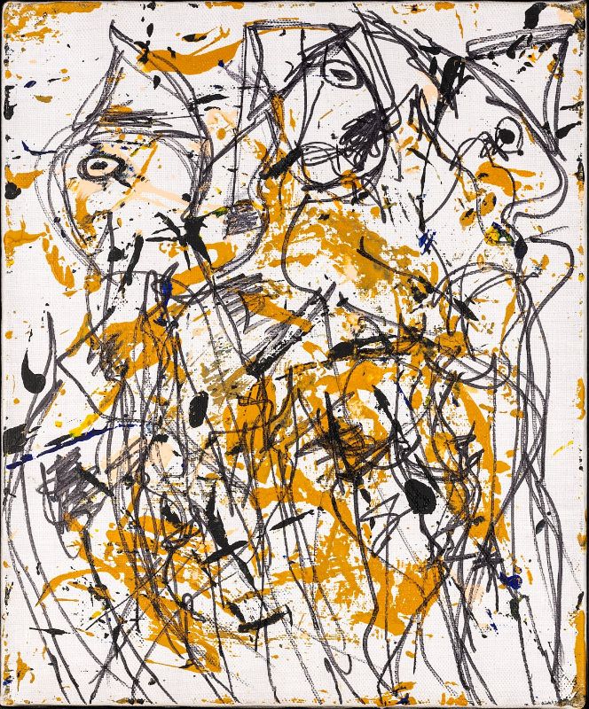 Abstract Figurative Painting