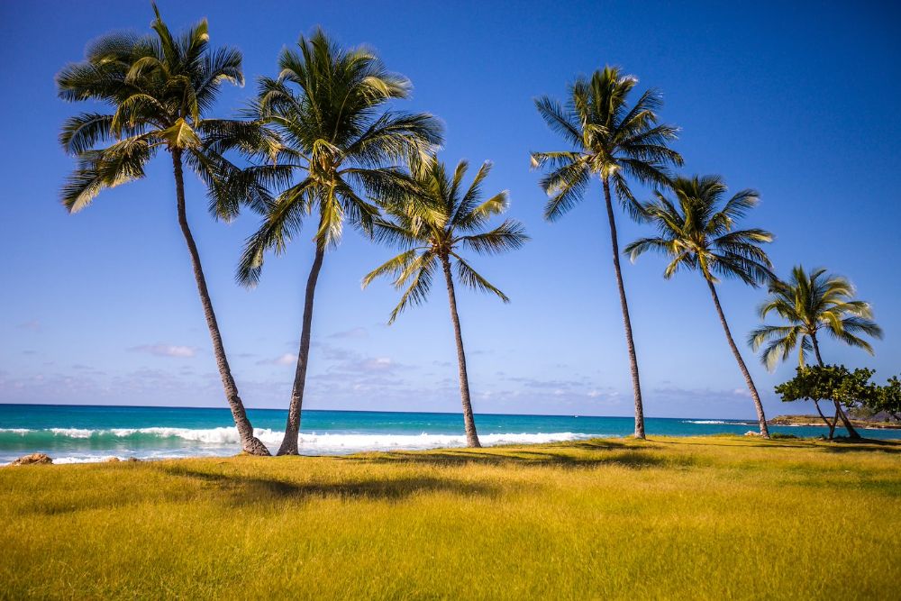 Oahu perfect beach, Hawaii, USA