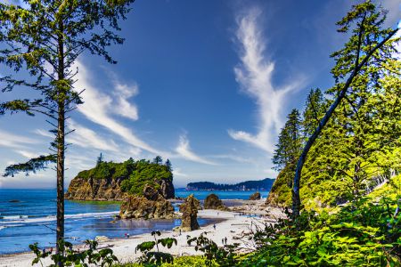 Ruby Beach overlook