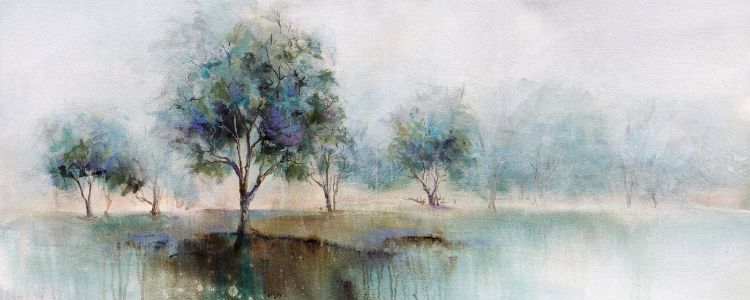 Early Morning In The Orchard