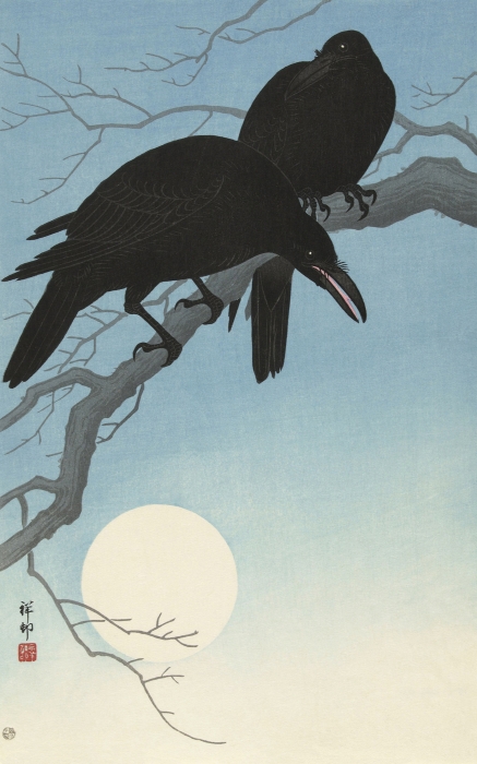 Two Crows On A Branch 1927