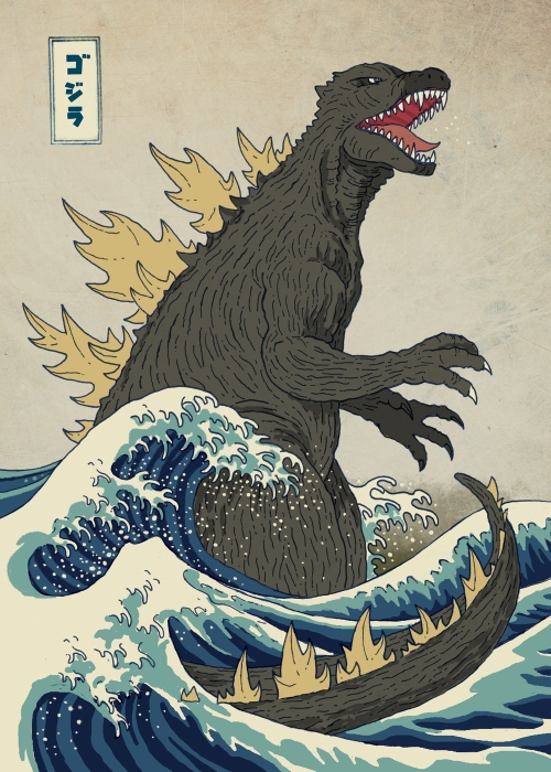 The Great Monster Off Kanagawa
