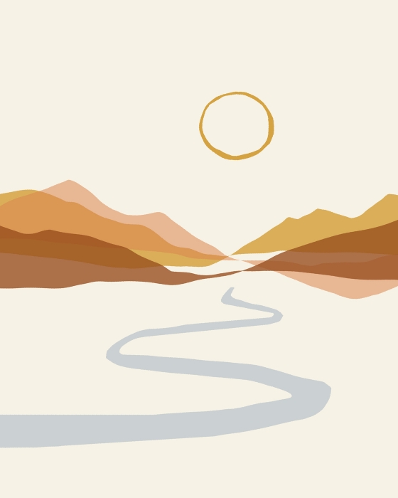 Geo Landscape Line II