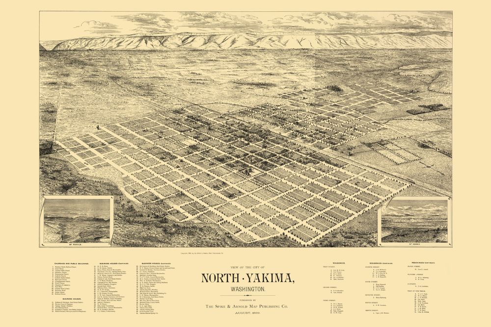 1889 North Yakima Washington