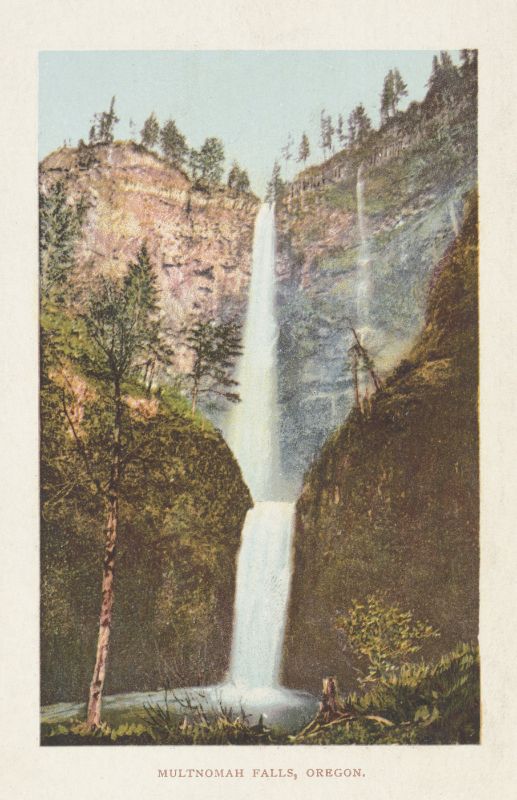 1901 Multnomah Falls Oregon