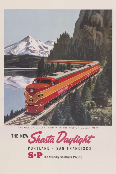 1950 Shasta Daylight Portland to San Francisco