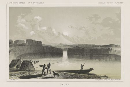 1855 Natives at a Camp on the Sh