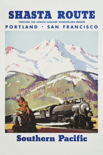 1950s Shasta Route Southern Paci
