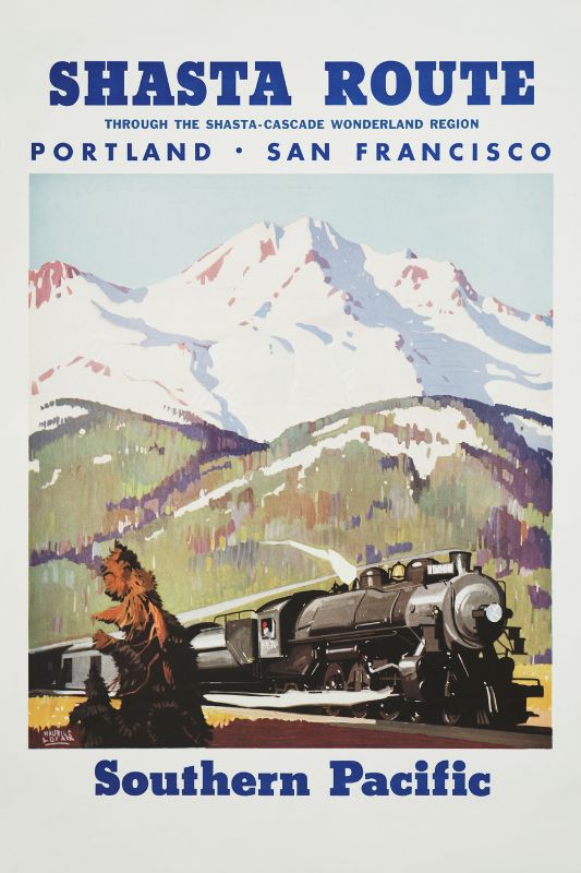 1950s Shasta Route Southern Paci