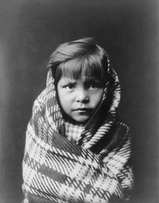 1905 Navaho Child