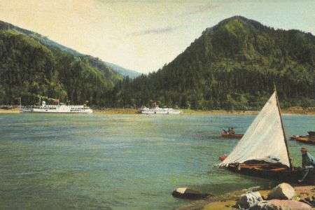 1908 The Columbia near Bonnefille