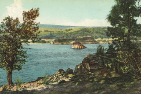 1908 Memaloose Island Columbia R