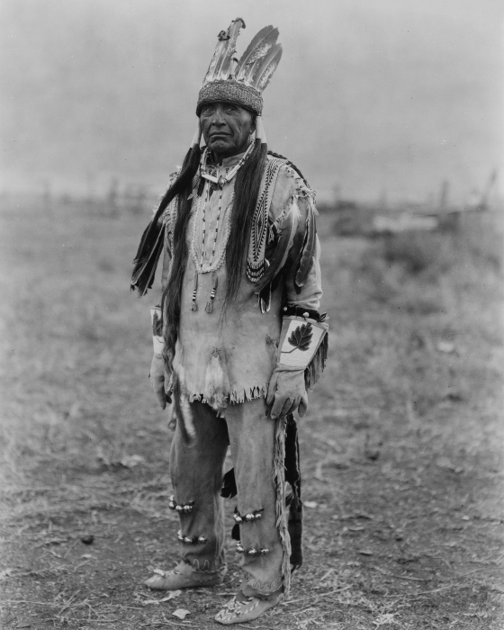 1923 A Klamath in Costume