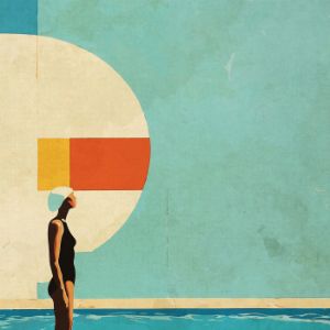 mid century pool
