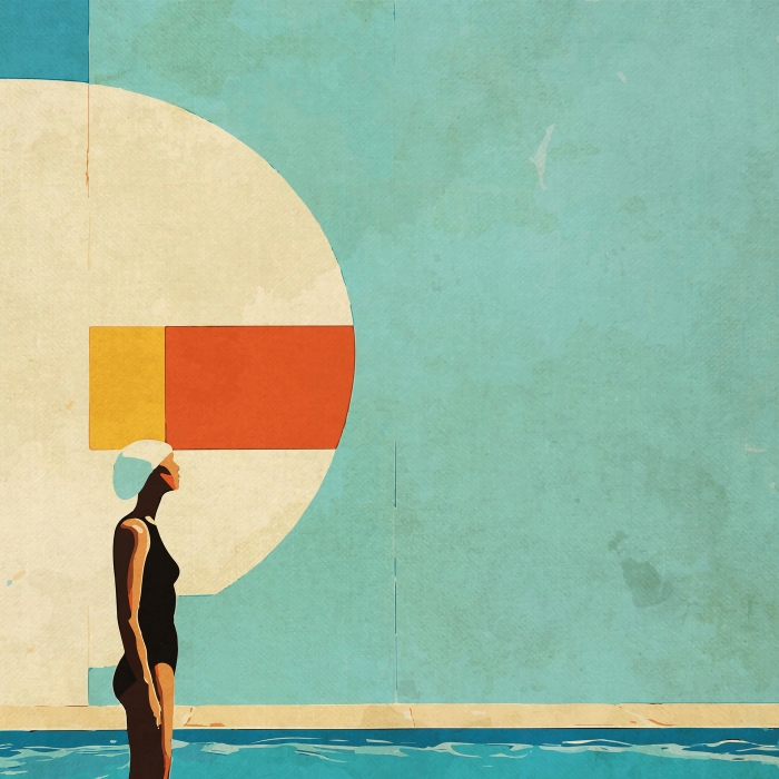 mid century pool