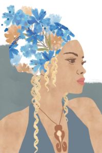 Maia in Bloom