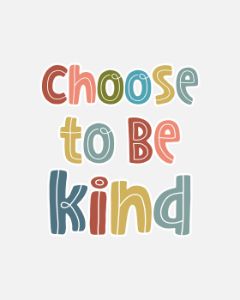 Del-879-Be Kind-40x32