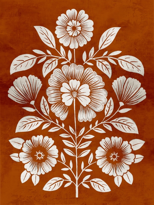 Blueprint Botanica III rust