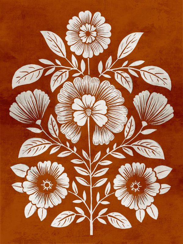 Blueprint Botanica III rust