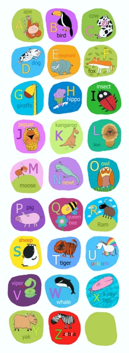 Alphabet Circles